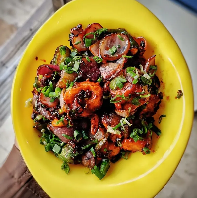 Chilli Paneer at Chotiwala Haridwar
